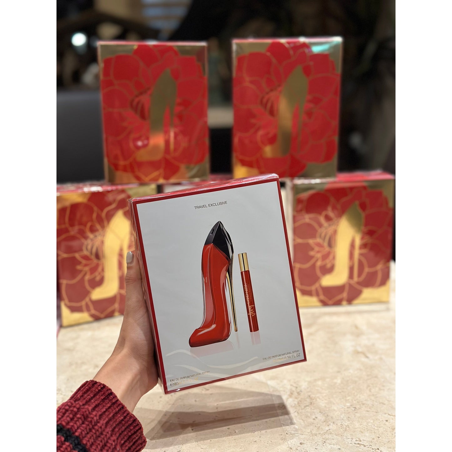 Carolina Herrera Very Good Girl Perfume Set De Regalo 2 Piezas Para Mujer 80ml Eau de Parfum