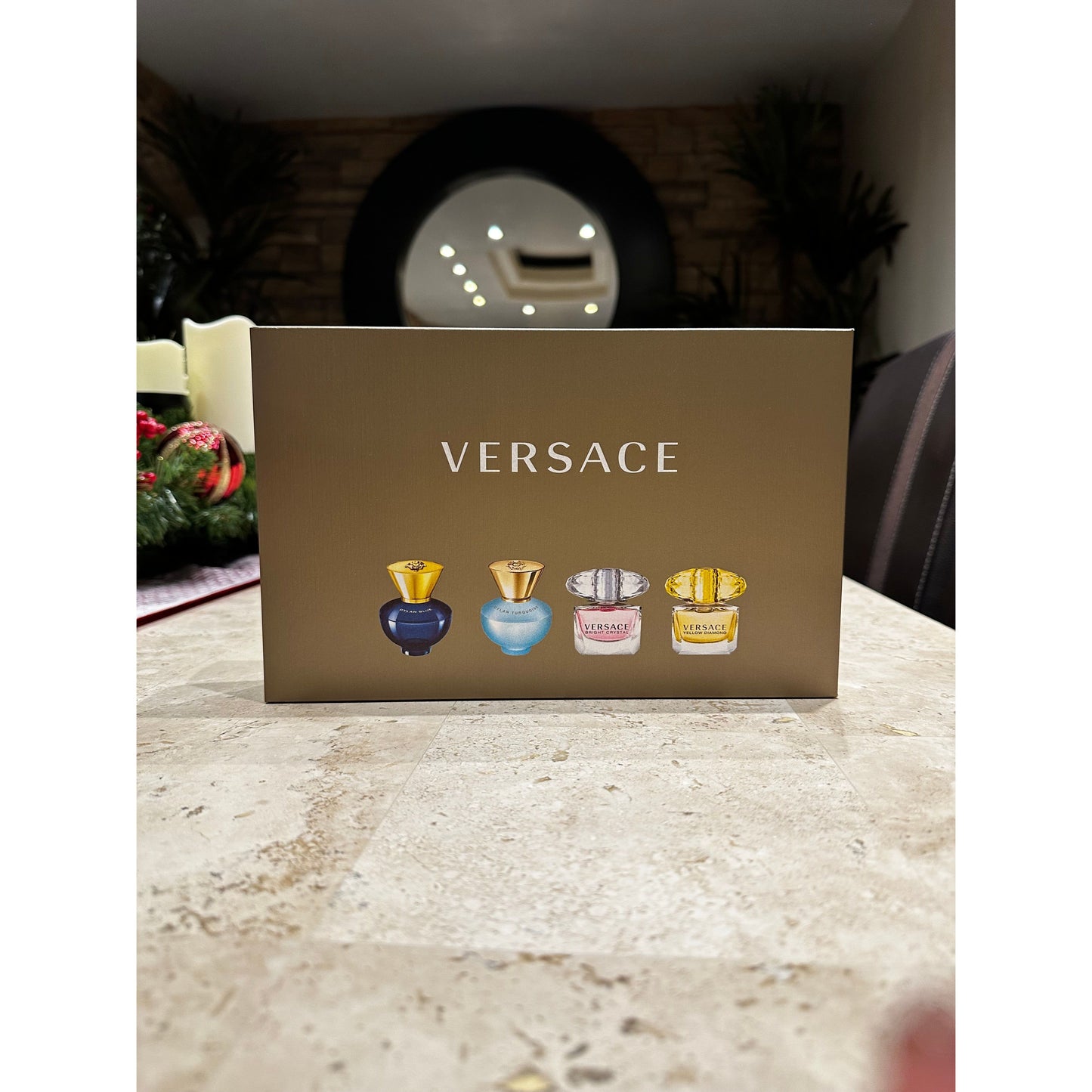 Set De Regalo Versace 4 Perfumes 5ml Para Mujer