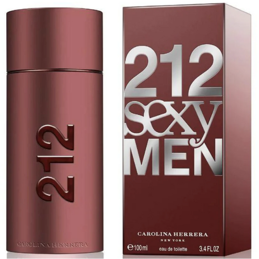 Carolina Herrera 212 Sexy Men Perfume Para Hombre 100ml Eau de Toilette