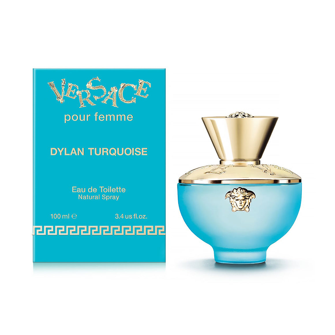 Versace Dylan Turquoise Perfume Para Mujer 100 ml Eau De Toilette