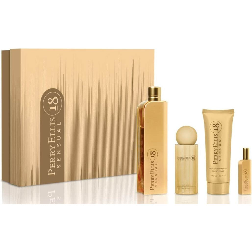 Perry Ellis 360 18 Sensual Set Perfume Para Mujer 100ml Eau de Parfum