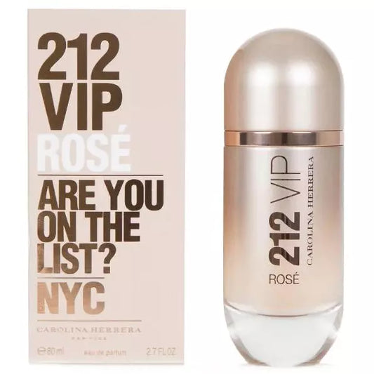 Carolina Herrera 212 VIP Rose Perfume Para Mujer 80ml Eau de Parfum