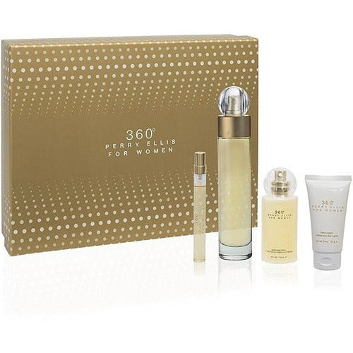 Perry Ellis 360 Classic Set Perfume Para Mujer 100ml Eau de Parfum
