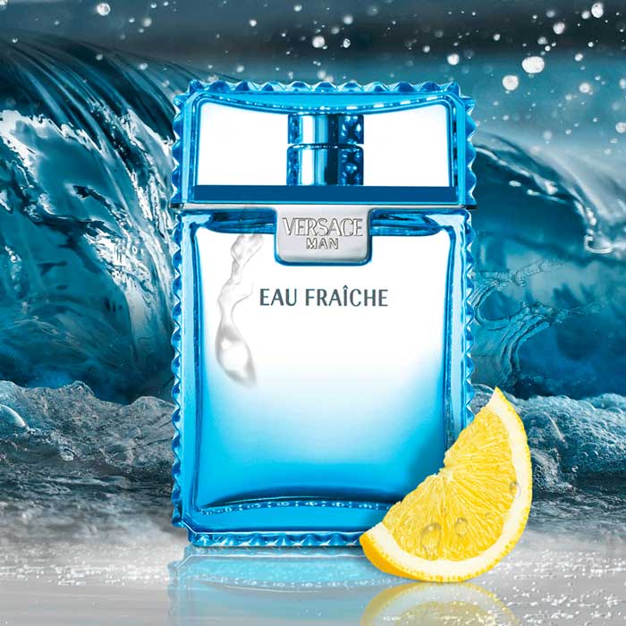 Versace Eau Fraiche Perfume Para Hombre 100ml Eau de Toilette