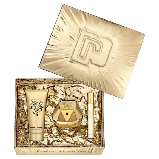 Paco Rabanne Lady Million Set Perfume Para Mujer 80ml Eau de Parfum