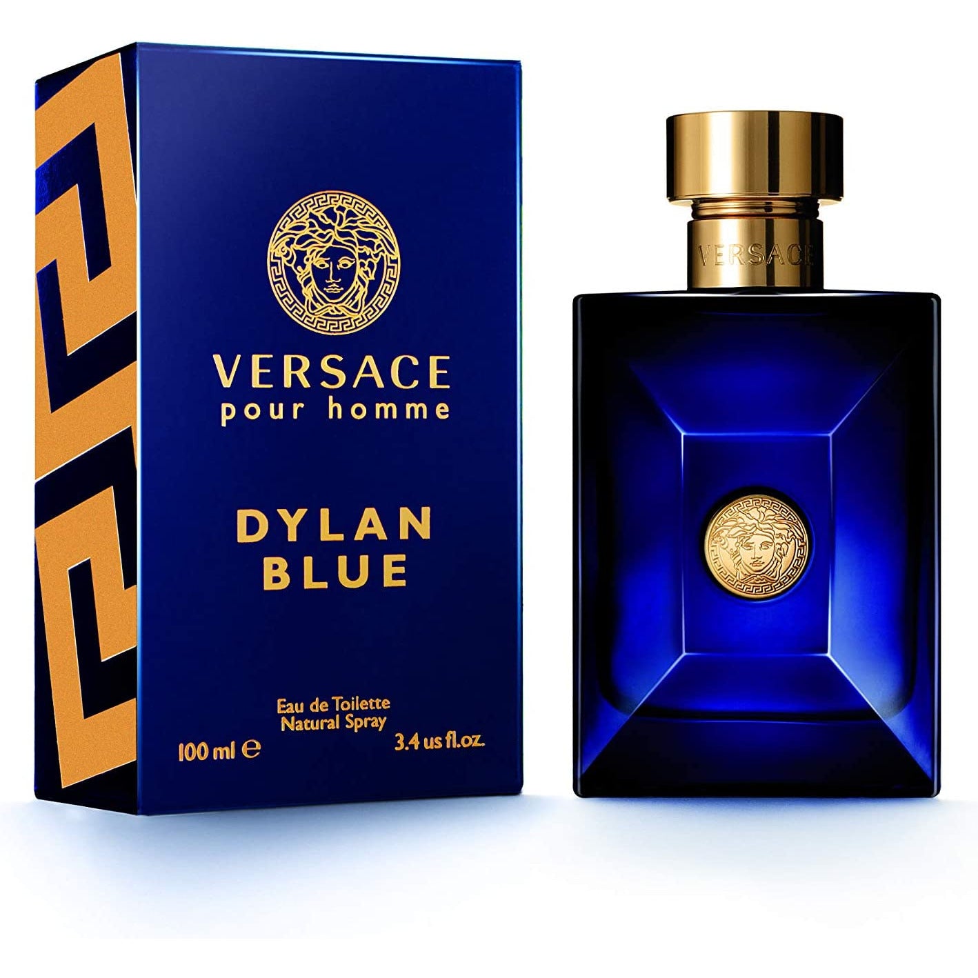 Versace Dylan Blue Perfume Para Hombre 100ml Eau de Toilette