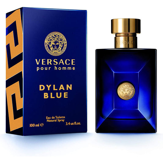 Versace Dylan Blue Perfume Para Hombre 100ml Eau de Toilette