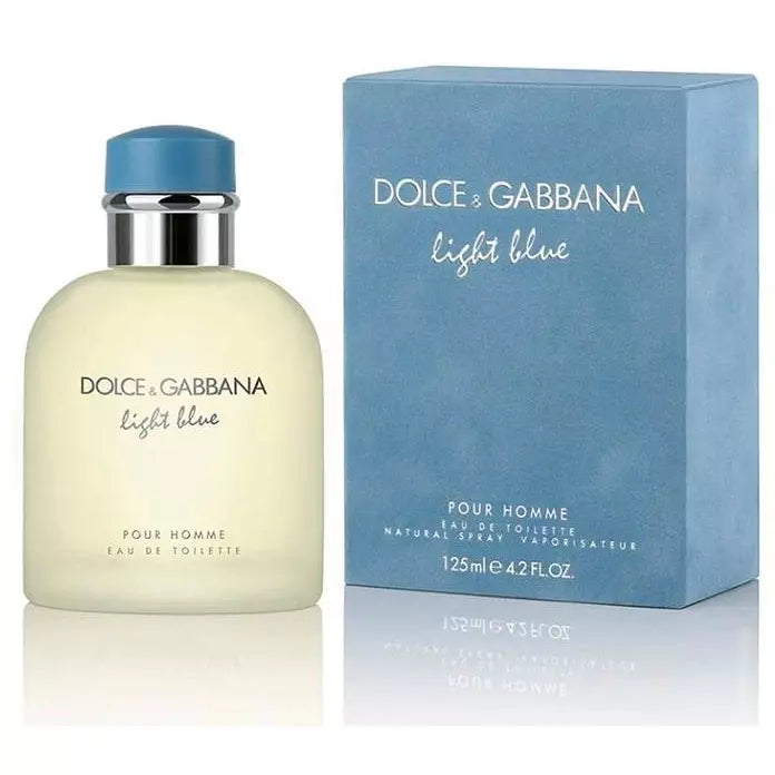 Dolce Gabbana Light Blue Perfume Para Hombre 125ml Eau de Toilette