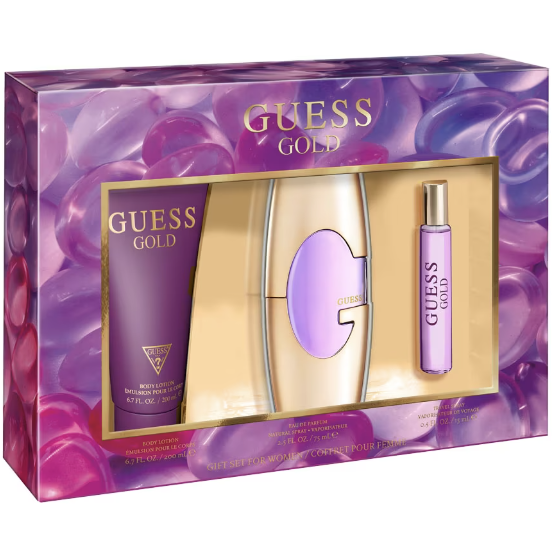 Guess Gold Set Perfume Para Mujer 75ml Eau de Parfum