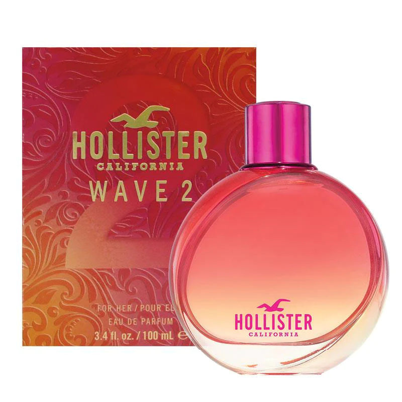 Hollister Wave 2 Perfume Para Mujer 100ml Eau de Parfum