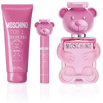 Moschino top teddy perfume